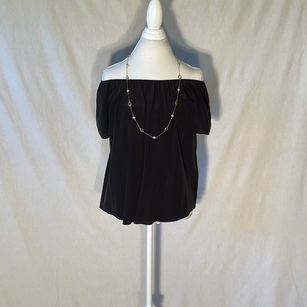 Off The Shoulder JOIE black top SIZE SMALL
